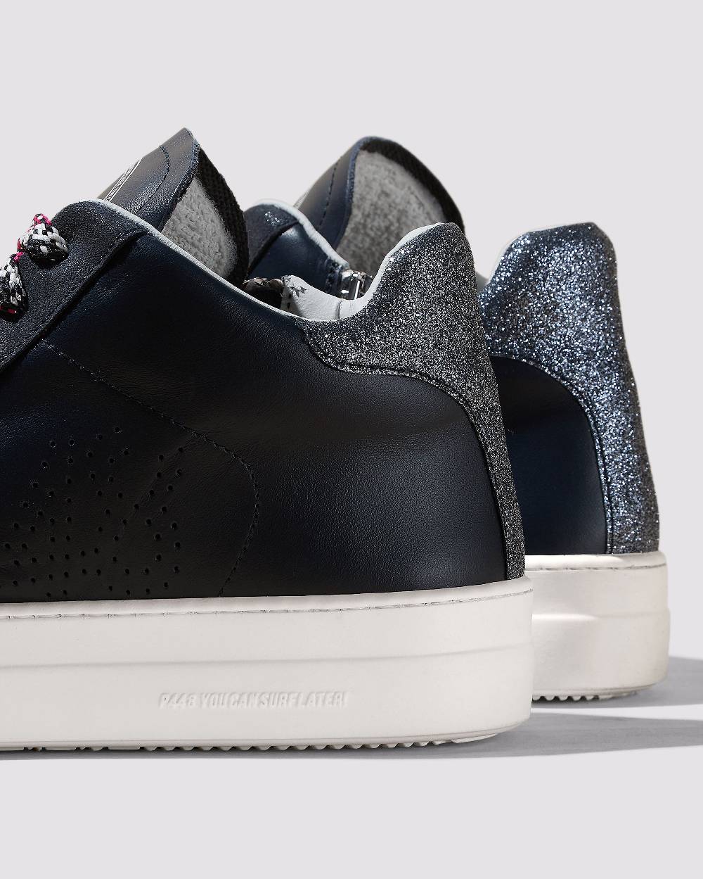 P448 Thea Mid Glitterfine/Navy Novità
