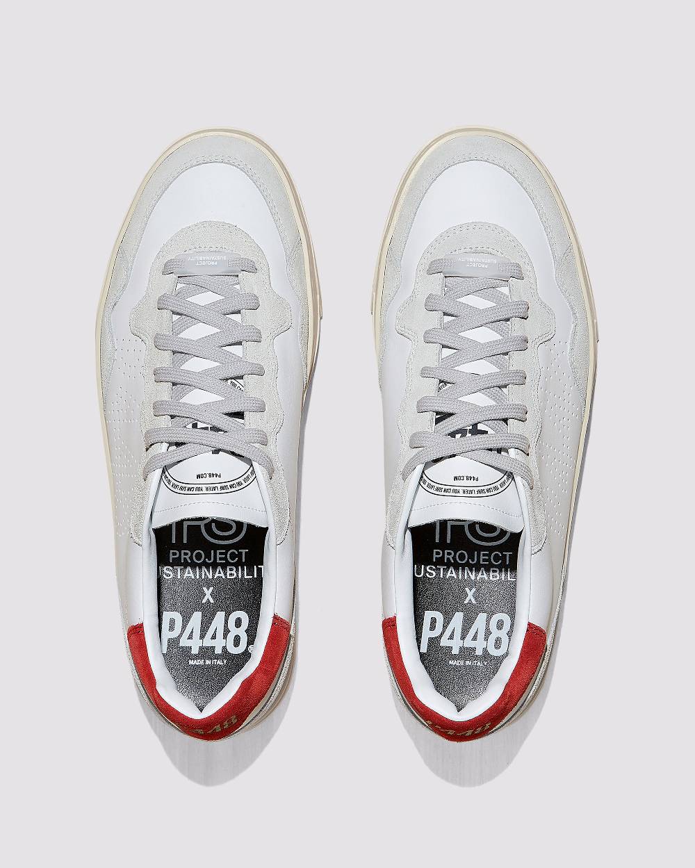 P448 Bali Recycled White/Red Pezzi Unici