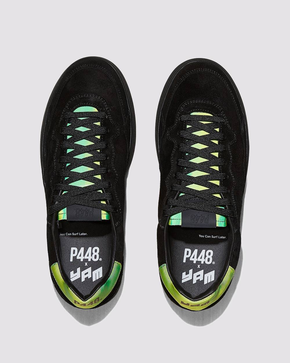 P448 Yam Black/Neon Green Consegna Veloce