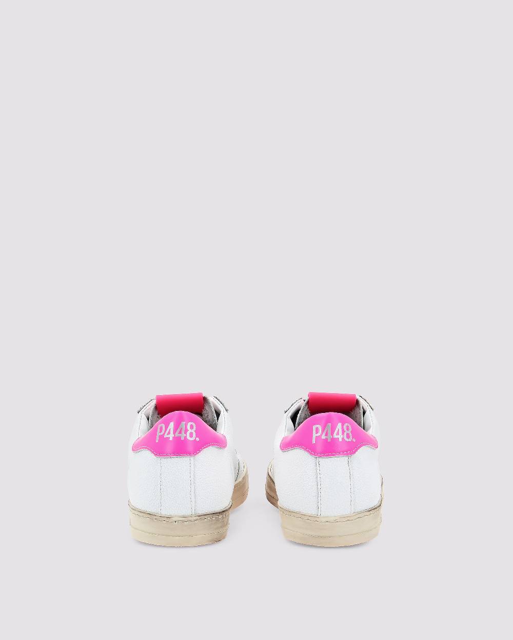 P448 John Recycled White/Fuchsia Presa