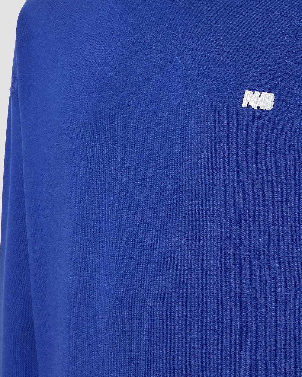 P448 P448 Sweatshirt Blue In Vendita