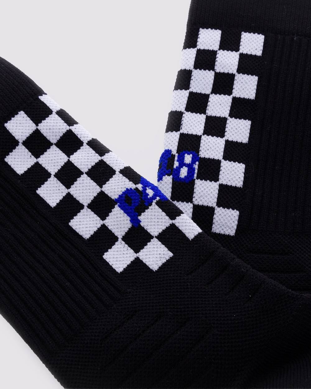 P448 Socks Black/Check Nuovo