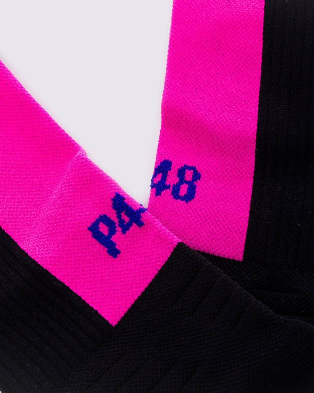 P448 Socks Black/Pink Qualità