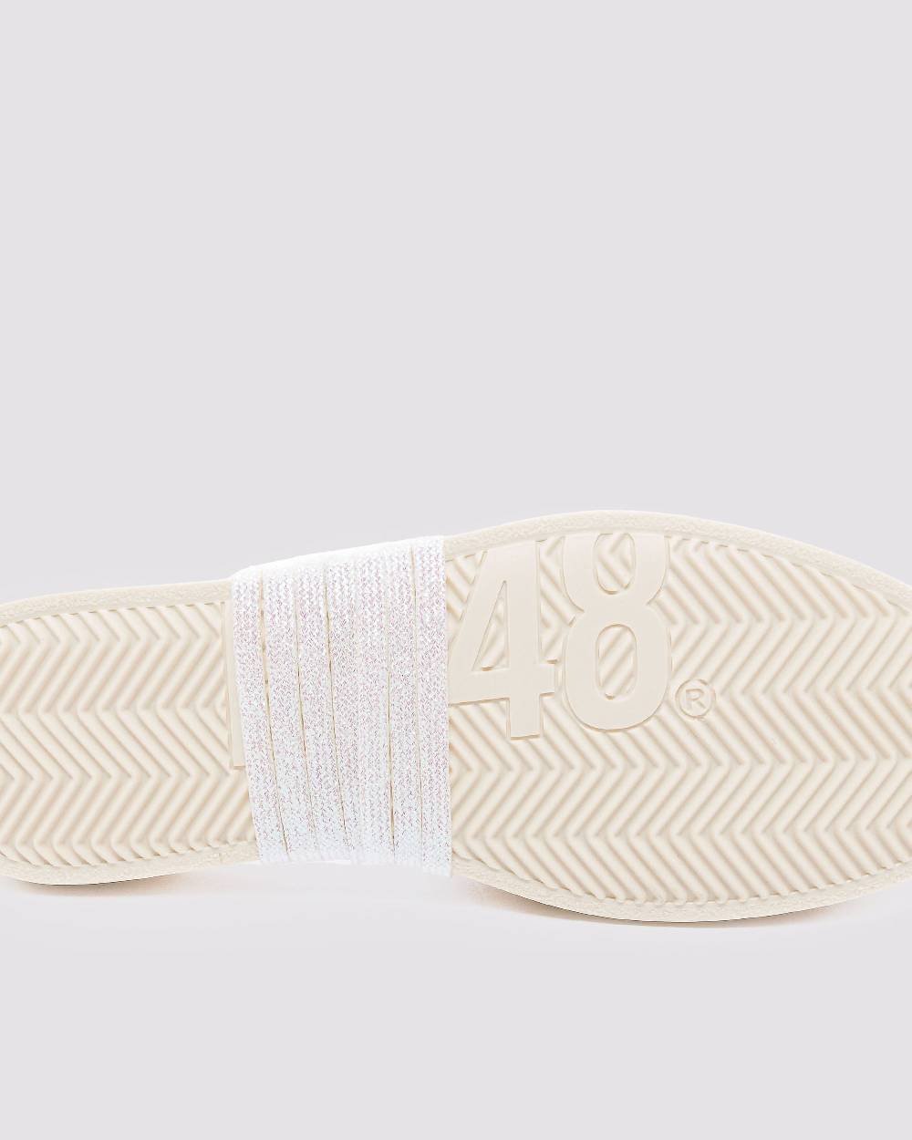 P448 Shoelaces White/Glitter Consegna Veloce