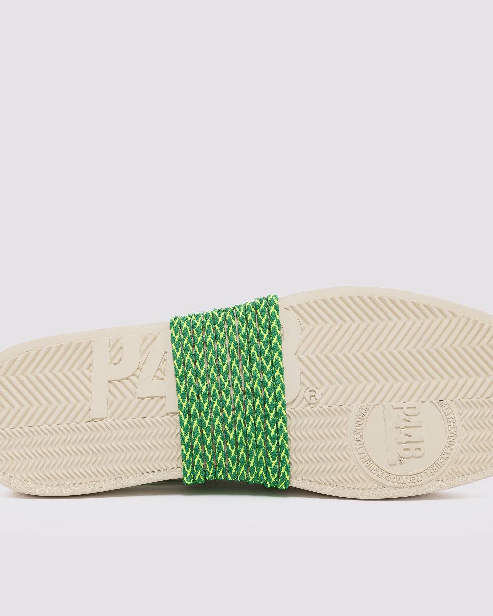 P448 Shoelaces Multi Green Shopping Online