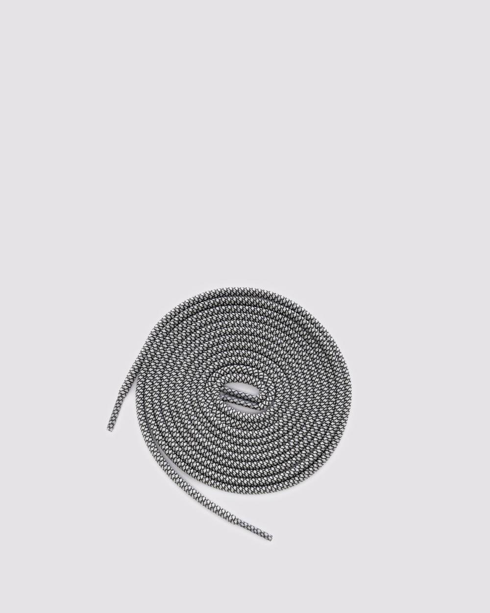 P448 Shoelaces Green/Off-White
