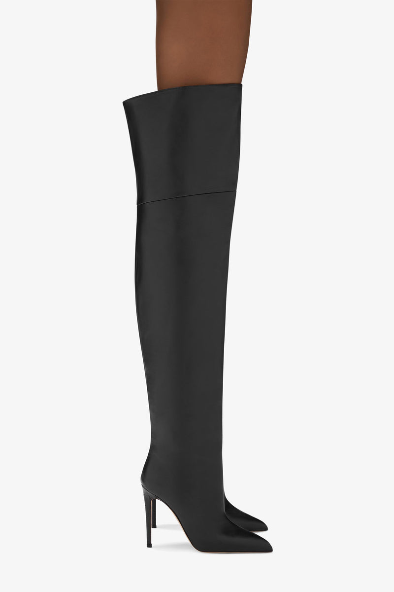 Paris Texas Stiletto Over The Knee Boot Smaltimento dello stoccaggio