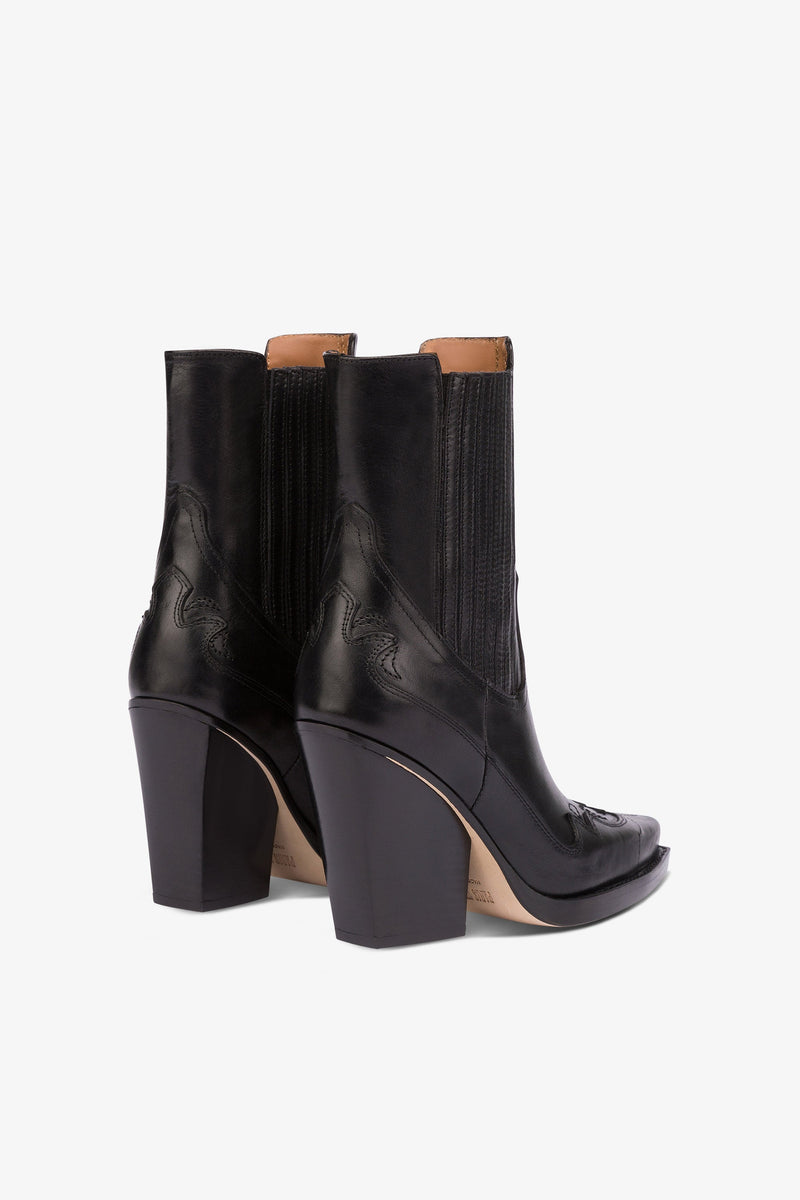 Paris Texas DALLAS EMBROIDERED ANKLE BOOT 100 Affare Del Giorno