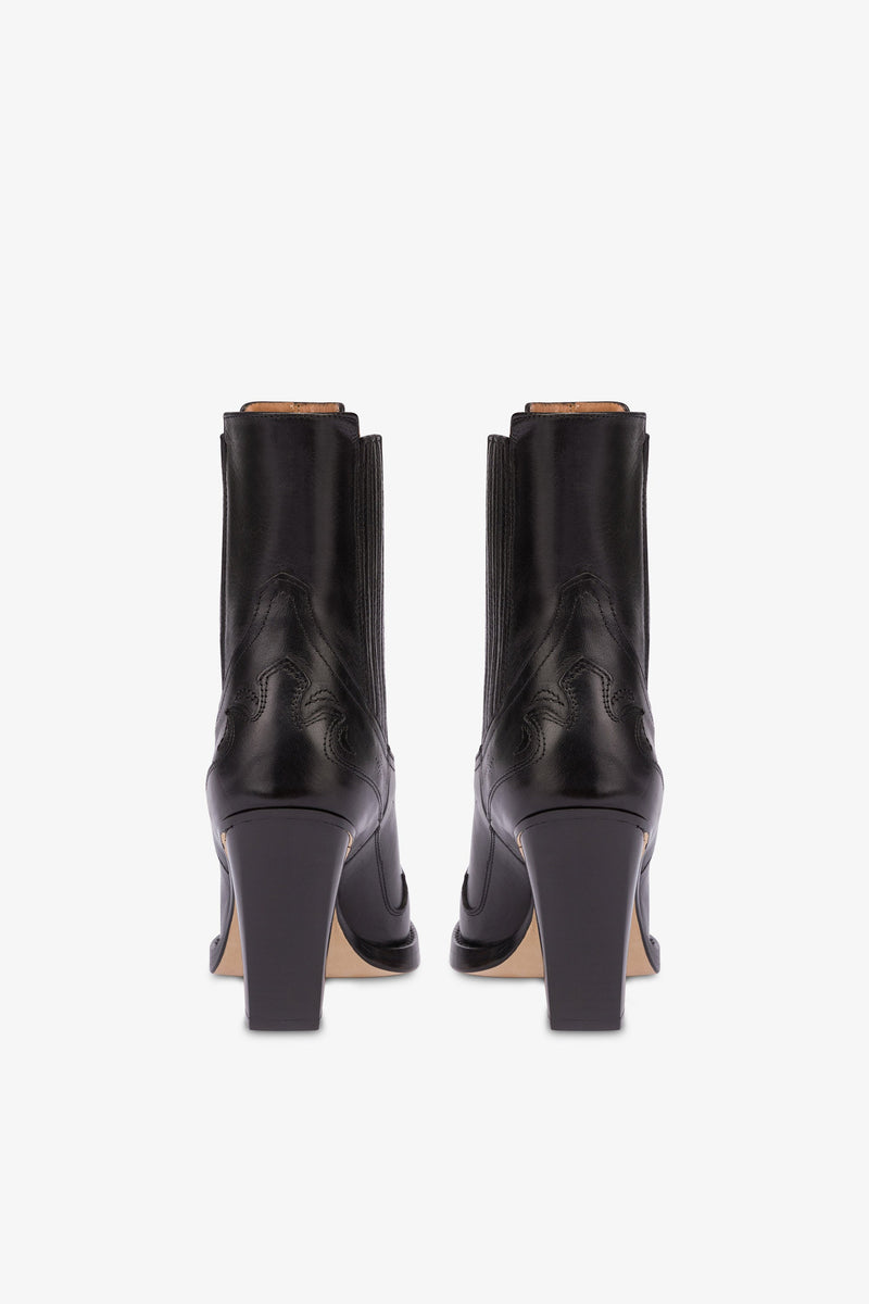 Paris Texas DALLAS EMBROIDERED ANKLE BOOT 100 Affare Del Giorno