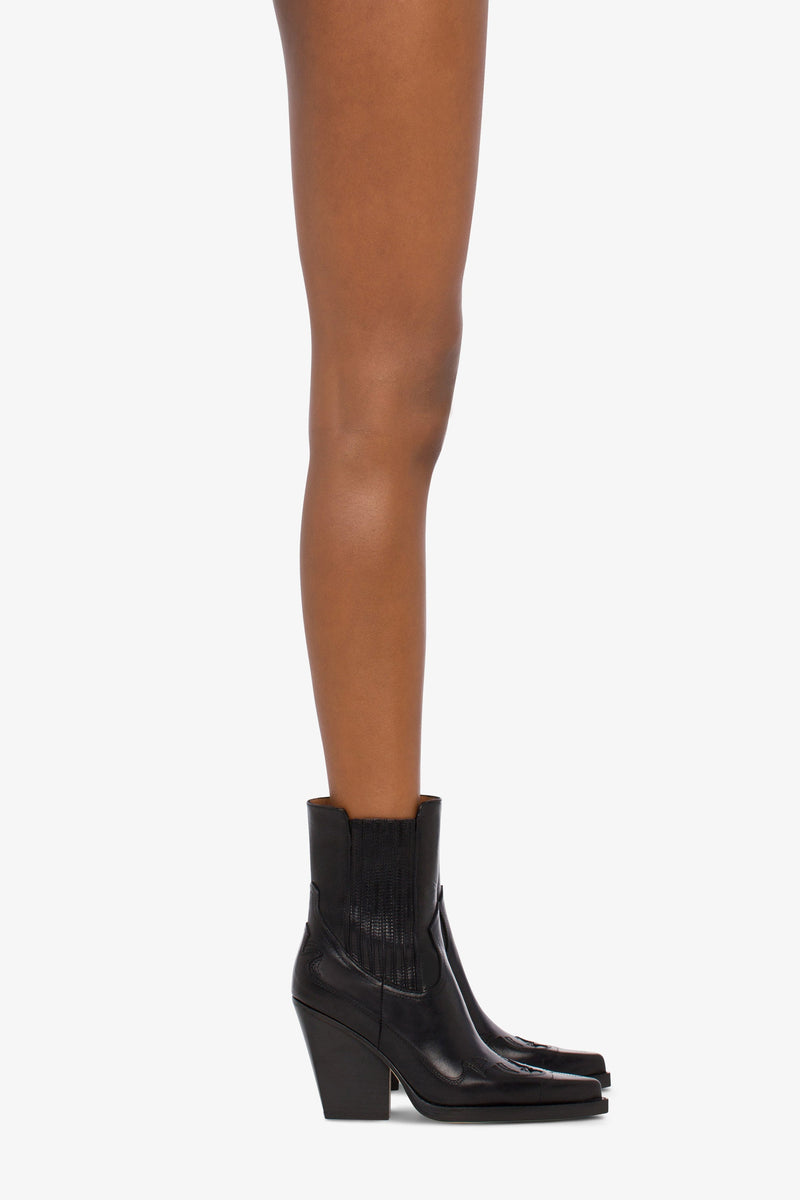 Paris Texas DALLAS EMBROIDERED ANKLE BOOT 100 Affare Del Giorno