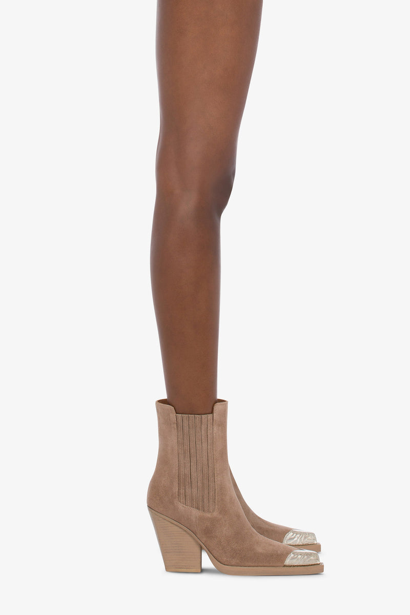 Paris Texas DALLAS EMBELLISHED TOE ANKLE BOOT In Vendita