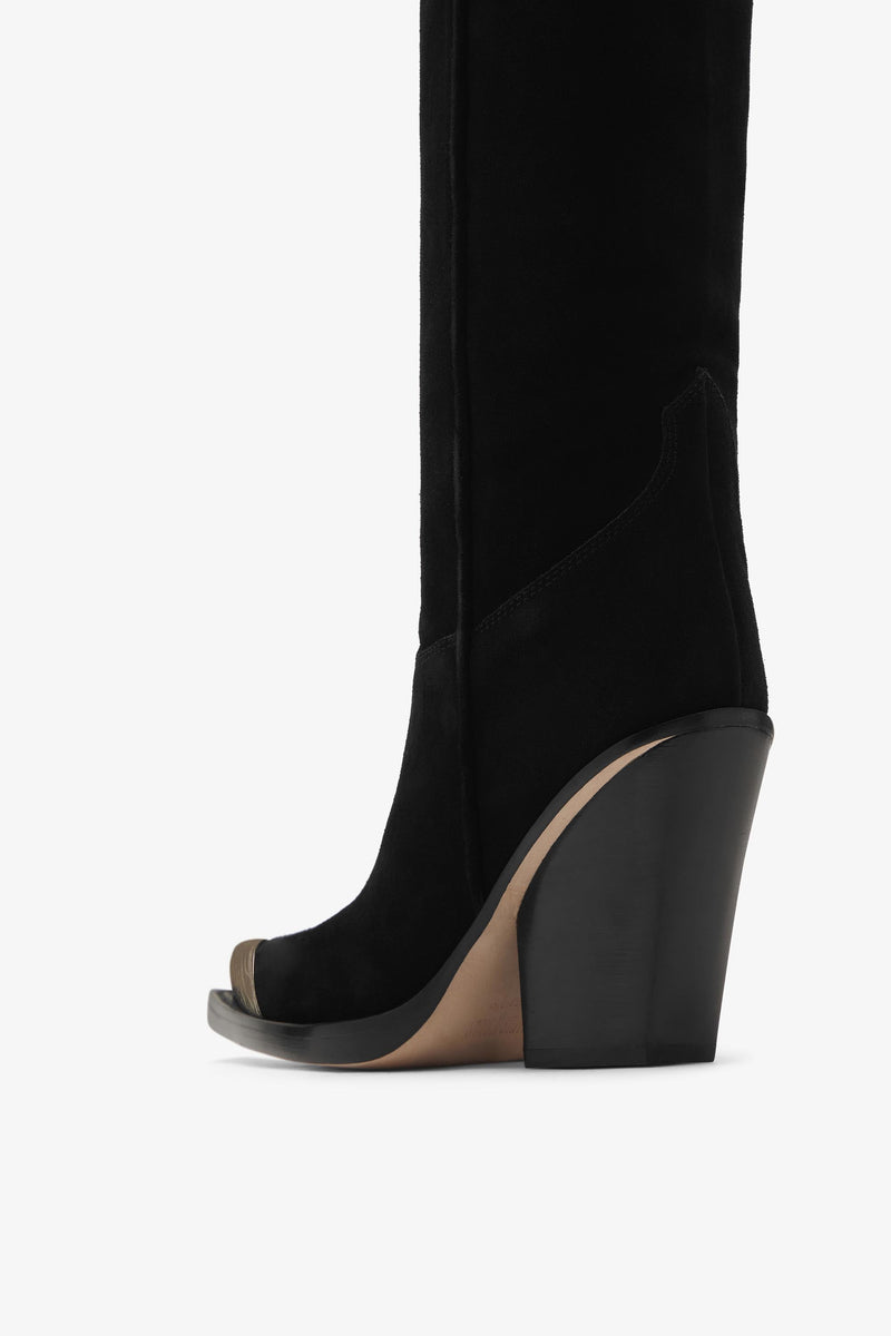 Paris Texas El Dorado Embellished Toe Boot Nuova
