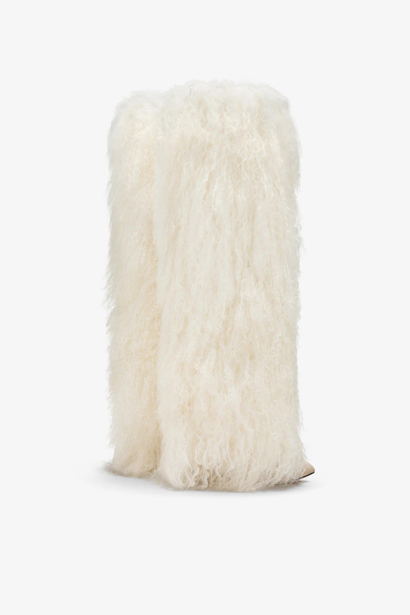 Paris Texas Furry Stiletto Boot Moda