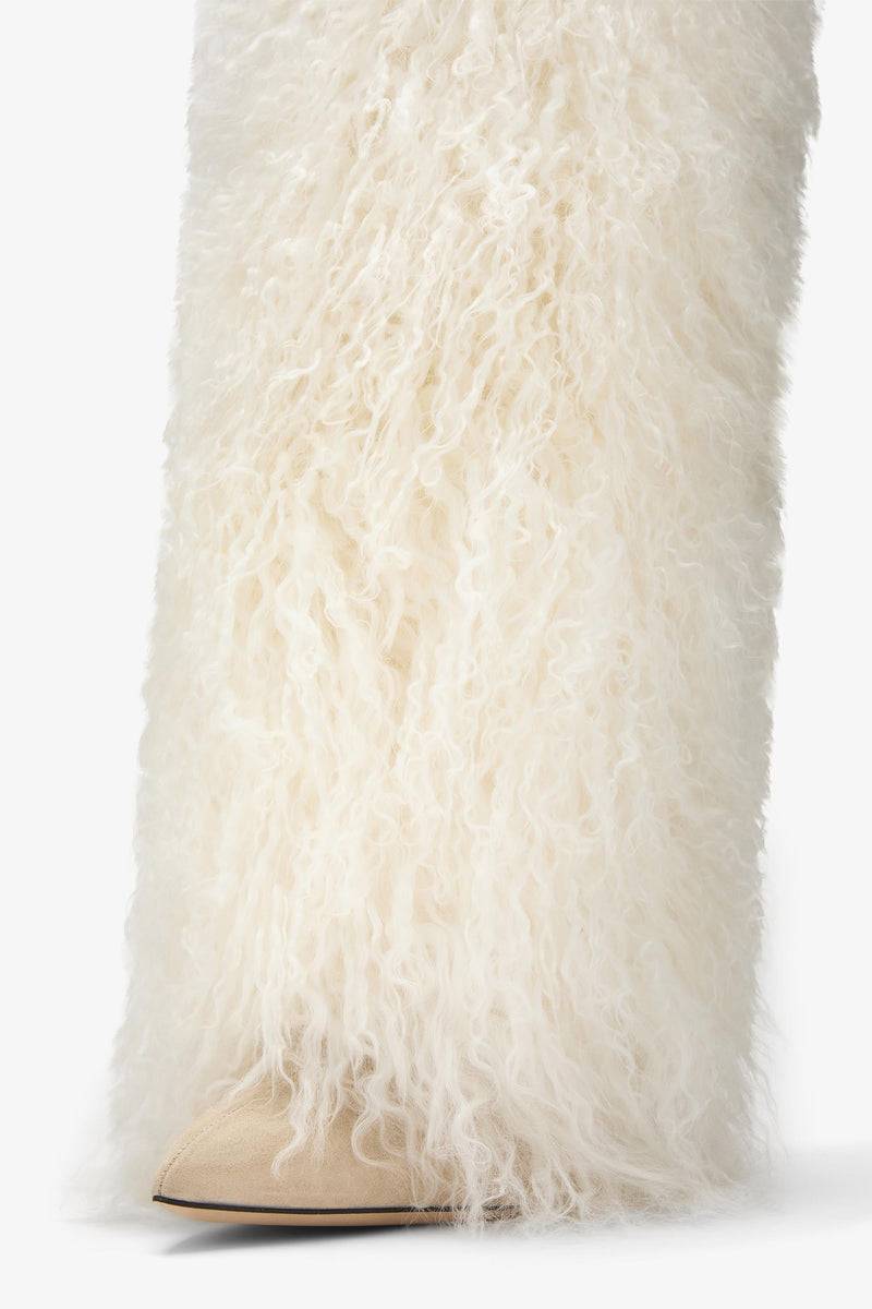 Paris Texas Furry Stiletto Boot Moda