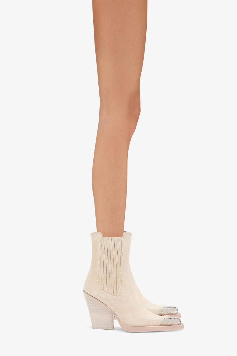 Paris Texas Dallas Embellished Toe Ankle Boot Italy