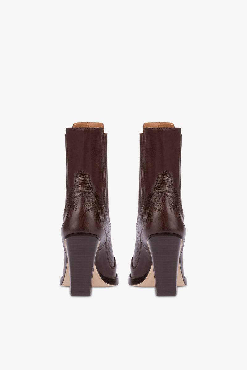 Paris Texas DALLAS EMBROIDERED ANKLE BOOT 100 Sottocosto