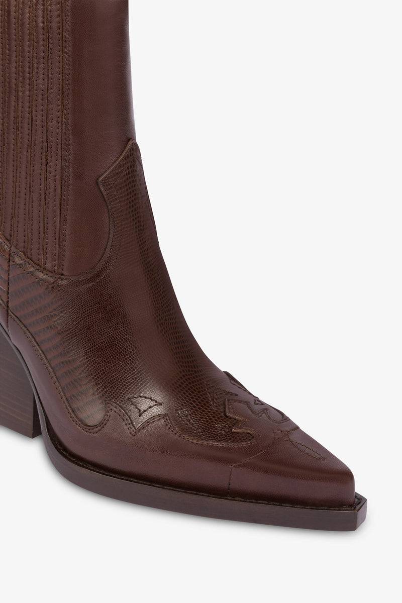 Paris Texas DALLAS EMBROIDERED ANKLE BOOT 100 Sottocosto