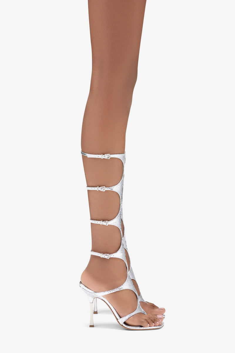 Paris Texas Uma Knee High Sandal Qualità