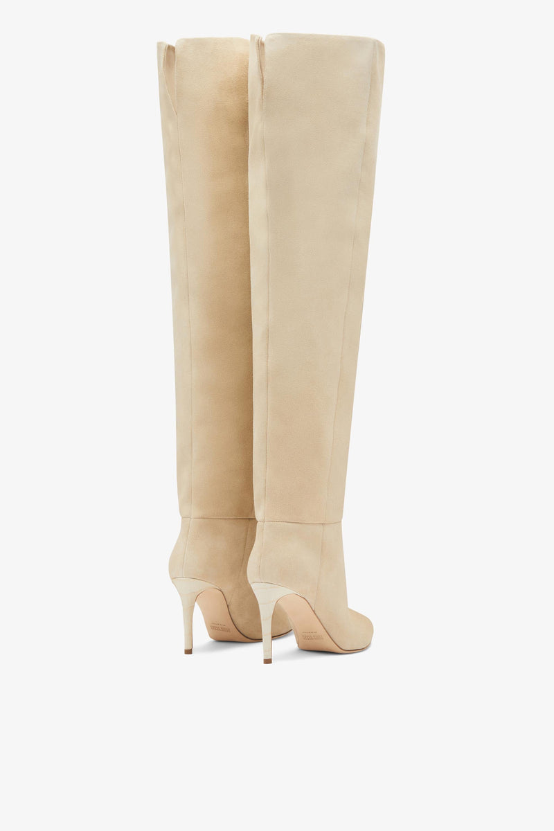 Paris Texas Stiletto Over The Knee Boot 85 Vendita Calda