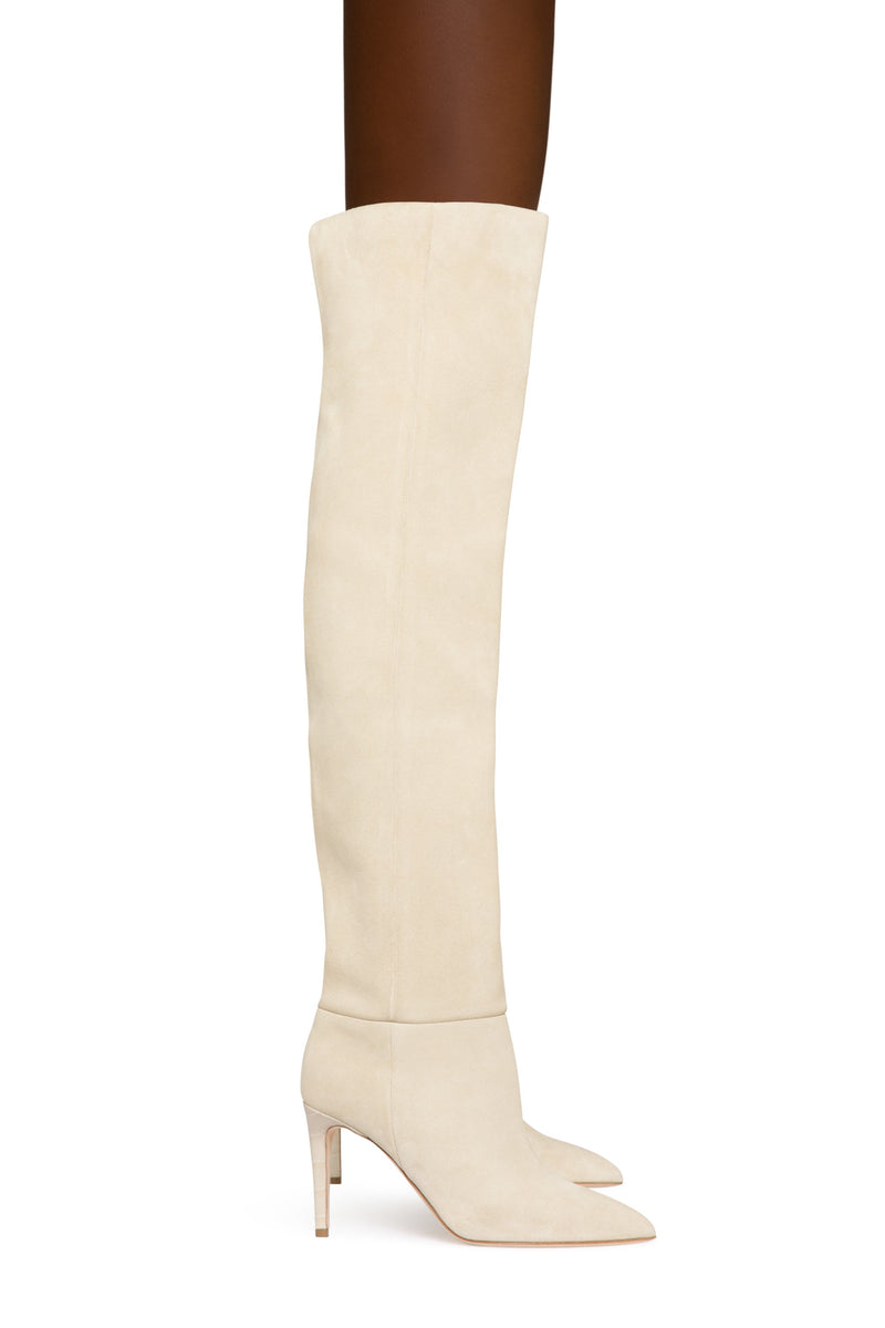 Paris Texas Stiletto Over The Knee Boot 85 Vendita Calda