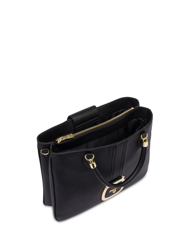 Pollini Borsa Doppio Manico Oasis Nero Offerte giornaliere