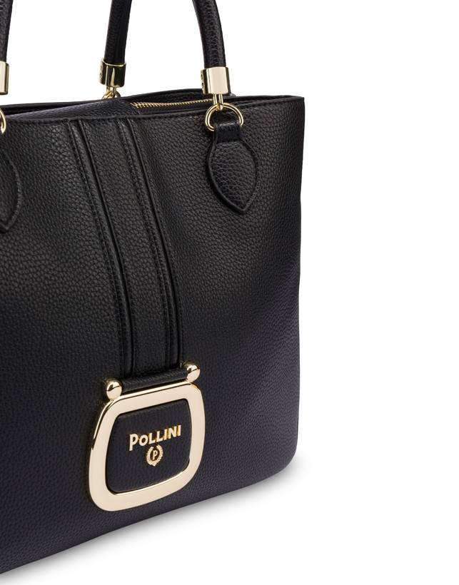 Pollini Borsa Doppio Manico Oasis Nero Offerte giornaliere