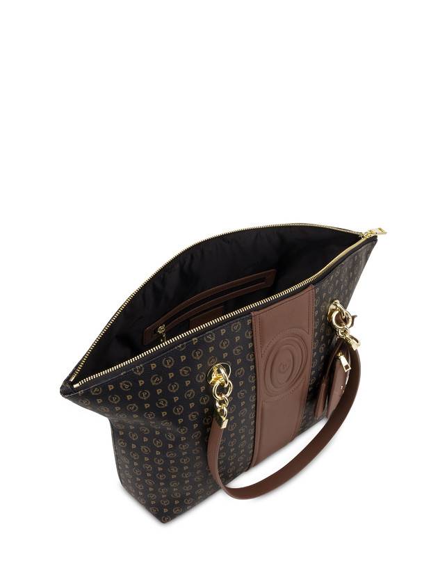 Pollini Tote Bag Heritage 70th Anniversary Nero/marrone Offerta esclusiva