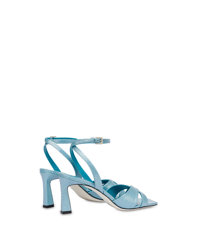 Pollini Sandali Con Stampa Pitone Iridescente Cote D'azur Pool Sconto di tempo limitato