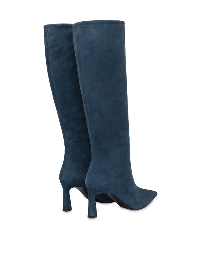 Pollini Stivali In Camoscio Sissi Maestrale Shopping online