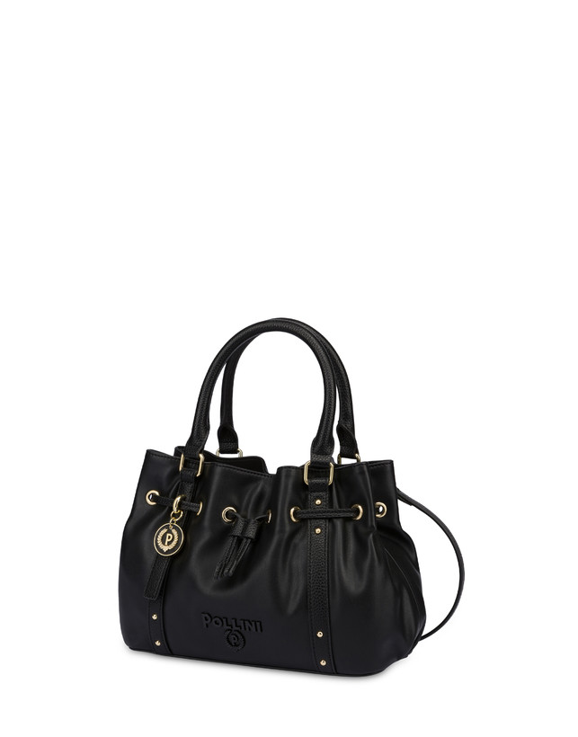 Pollini Piccola Borsa In Nappa Serena Nero/nero Latest fashion