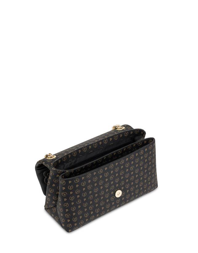 Pollini Borsa A Spalla Puffy Heritage Nero/nero/nero Super Saving Price