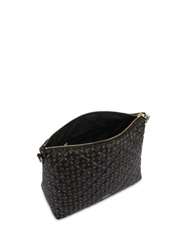 Pollini Borsa Hobo Heritage Matelassé Nero/nero Ultimi tre giorni