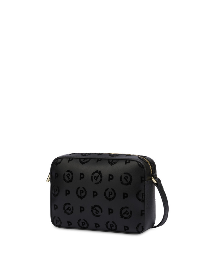 Pollini Borsa A Tracolla Heritage Flock Nero/nero Discount Store per i nuovi prodotti