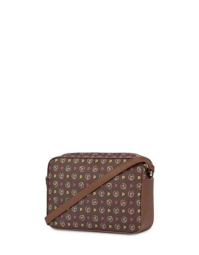 Pollini Borsa A Tracolla Heritage Logo Classic Multicolor/marrone Solo un giorno rimasto