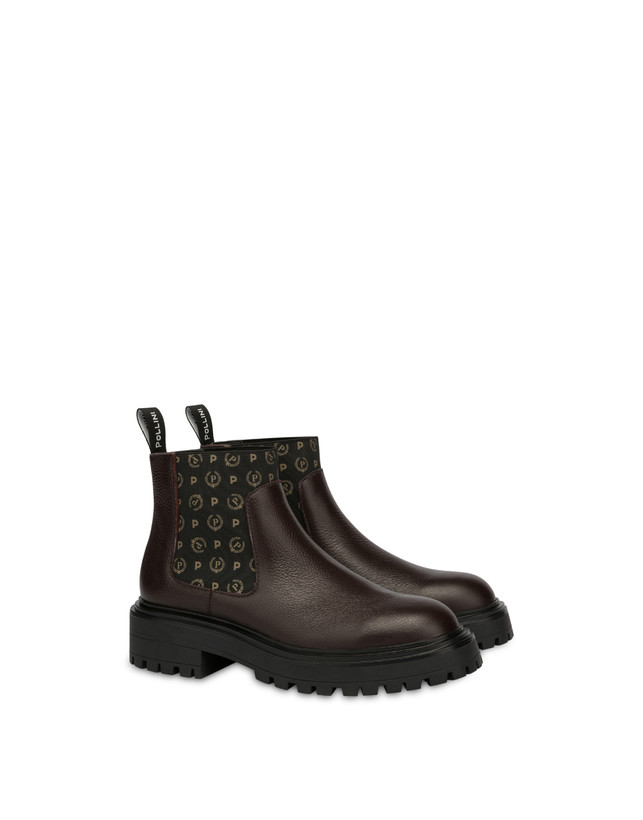Pollini Beatles In Vitello Logo Heritage Nero/t.moro Limitato a 3 giorni