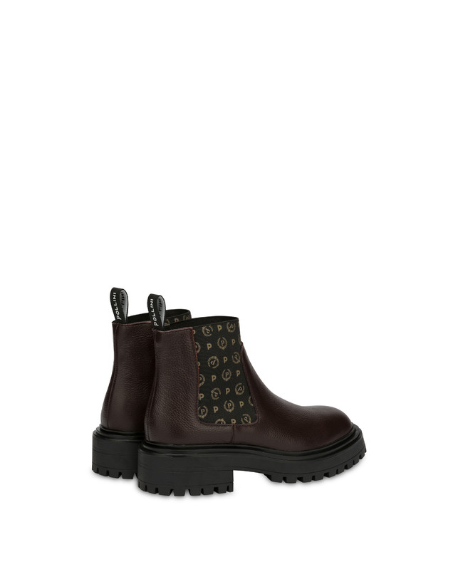 Pollini Beatles In Vitello Logo Heritage Nero/t.moro Limitato a 3 giorni