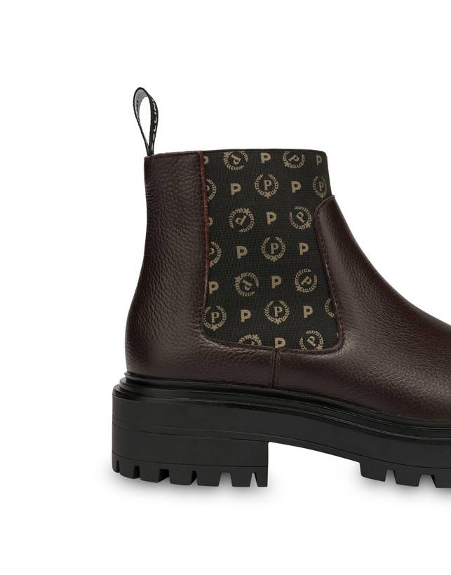 Pollini Beatles In Vitello Logo Heritage Nero/t.moro Limitato a 3 giorni