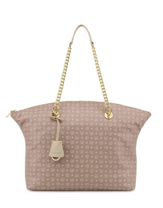 Pollini Tote Bag Heritage Soft Touch Beige/avorio Shopping Online