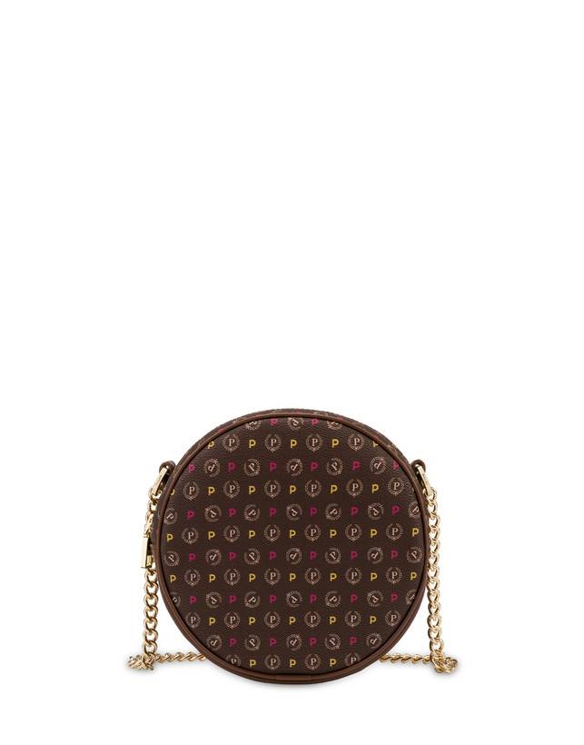 Pollini Round Bag Heritage Logo Classic Multicolor/marrone Offerte