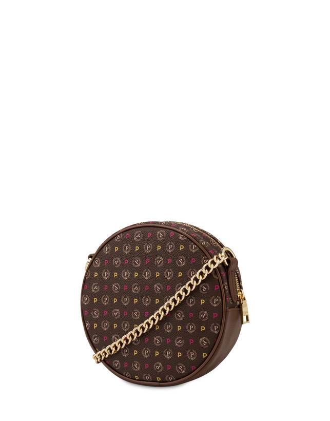 Pollini Round Bag Heritage Logo Classic Multicolor/marrone Offerte