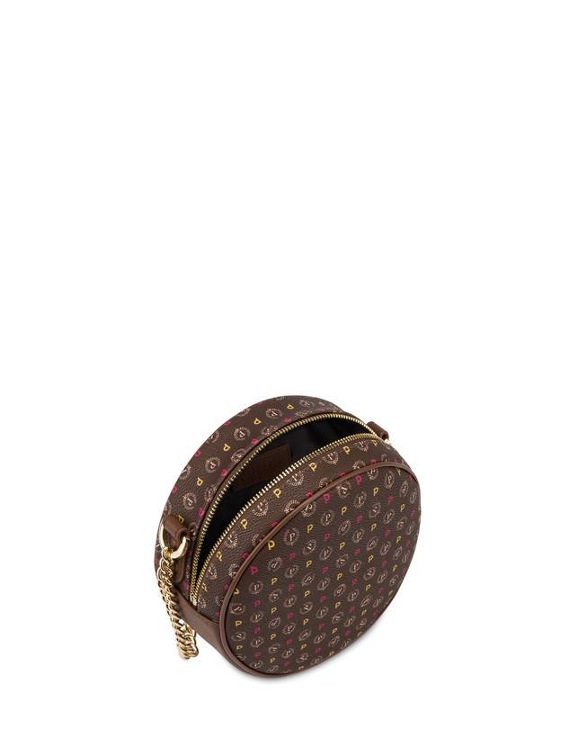 Pollini Round Bag Heritage Logo Classic Multicolor/marrone Offerte