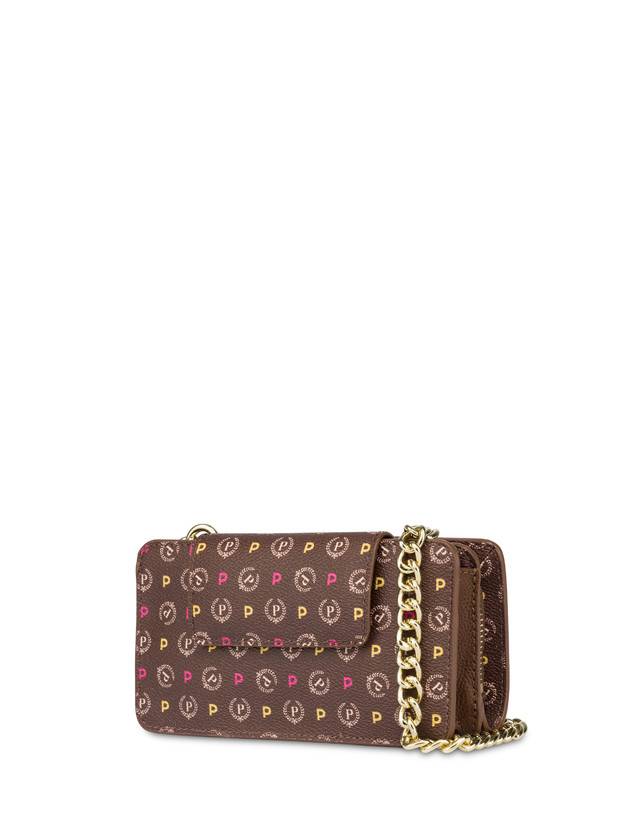 Pollini Clutch Porta Cellulare Heritage Multicolor/marrone Nuova