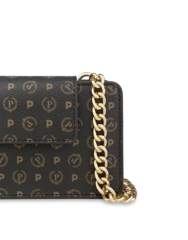 Pollini Clutch Porta Cellulare Heritage Nero/lacca Spedizione gratuita