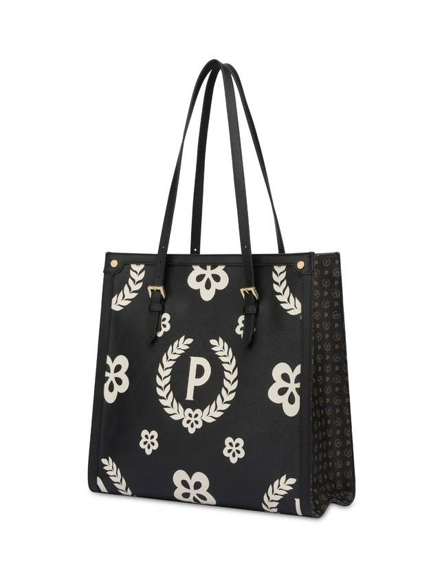 Pollini Tote Bag Day-si! Heritage Nero/nero/nero Offerta speciale