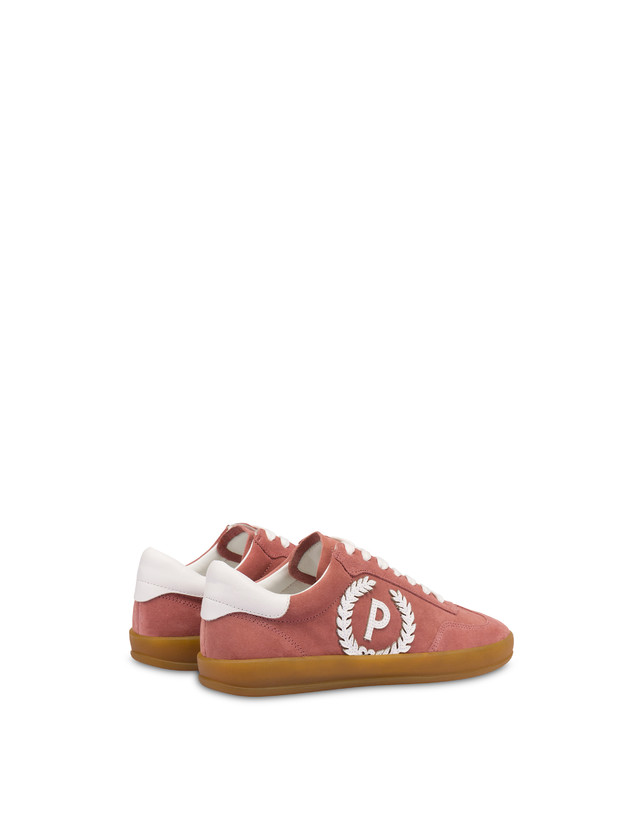 Pollini Sneakers In Crosta Venus Peonia/bianco Smaltimento dello stoccaggio