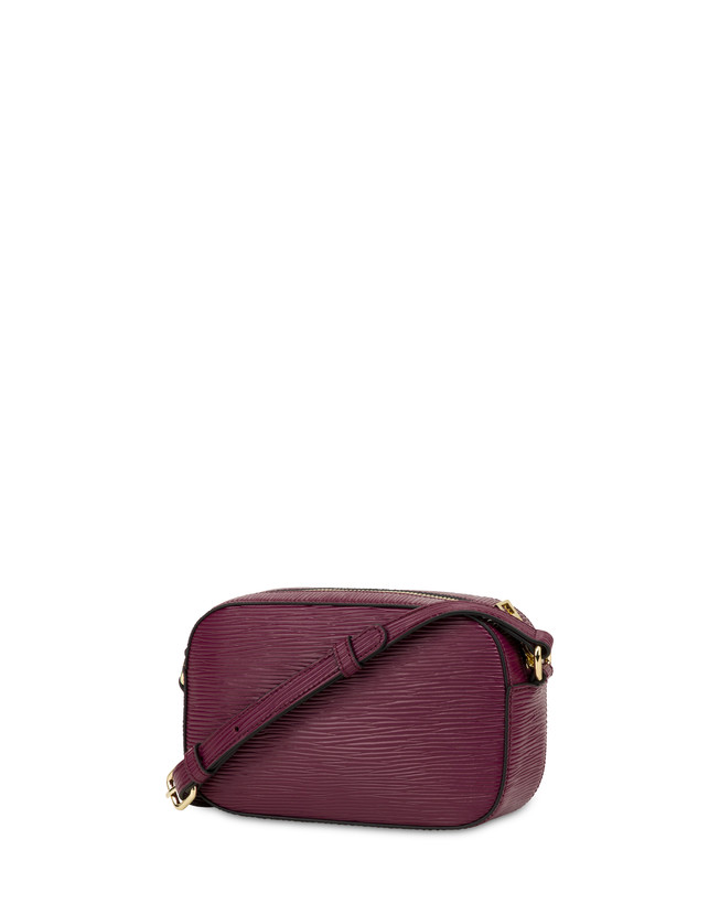 Pollini Camera Bag Enamel Allure Burgundy Grandi sconti