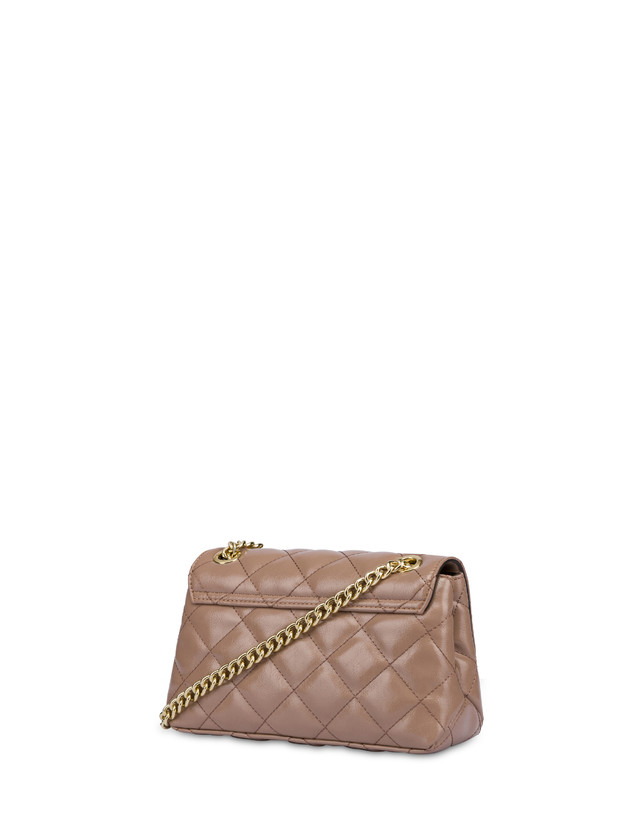 Pollini Borsa A Spalla Matelassé Shiny Waltzer Night Nude Comprane uno, ottenene uno gratis