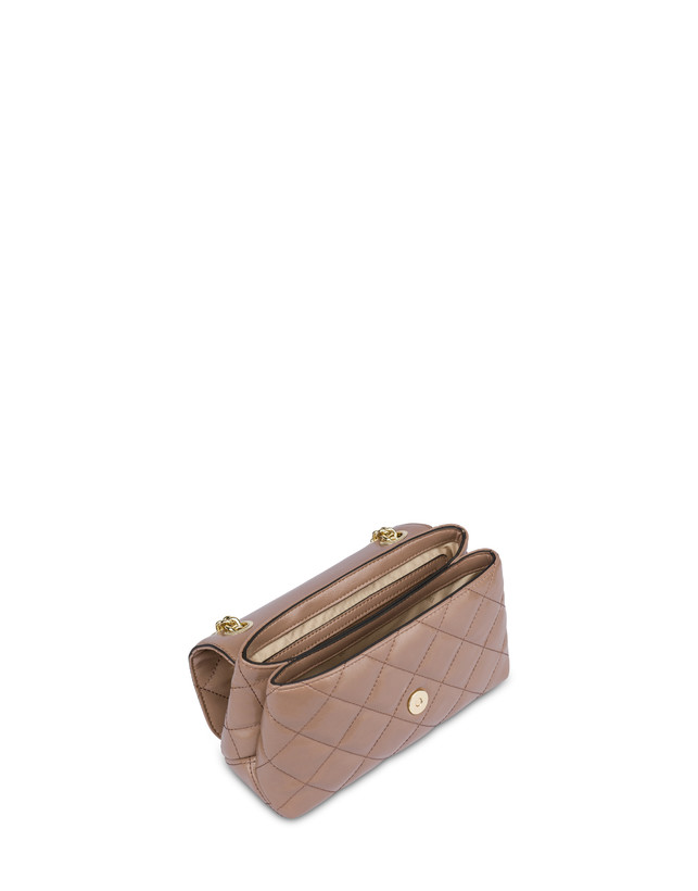 Pollini Borsa A Spalla Matelassé Shiny Waltzer Night Nude Comprane uno, ottenene uno gratis