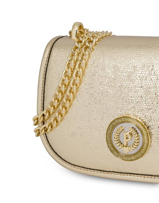 Pollini Mini Borsa Laminata Sara Oro Offerte speciali