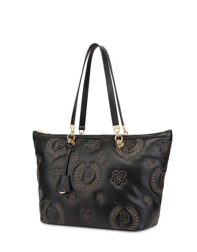 Pollini Shopping Bag Con Manici Intercambiabili Puffy Heritage Nero/nero/nero ACQUISTA ORA